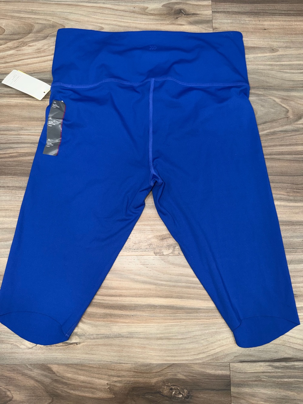 all in motion Royal Blue High-Waist Bike Shorts - Picture 3 of 3